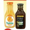 Pure Leaf Iced Tea or Tropicana Beverages - $3.79