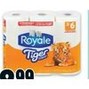 Royale Tiger Towels - $8.99