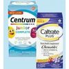Caltrate Calcium Or Centrum Multivitamin Products - Up to 20%  off
