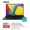 Asus Vivobook 16" Laptop  - $649.99