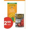 Annie's Macaroni & Cheese, PC Soup or Stagg Chili - $2.99