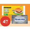 No Name Cheddar Flavour, Natural Cheese Slices or Philadelphia Cream Cheese - $4.79