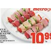 Beef, Chicken, Turkey or Pork Brochette With Vegetables - $10.99/lb