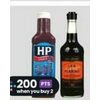 Lea & Perrins Worcestershire Sauce or Heinz Hp Sauce - $5.99