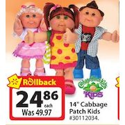walmart cabbage patch dolls